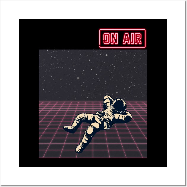 Astronaut Lost In Space Wall Art by MikeNotis